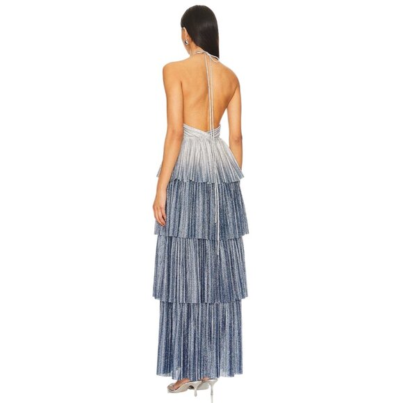 Winter Wonderland Dress
Line & Dot Blue and White Maxi Dress - Picture 2 of 12